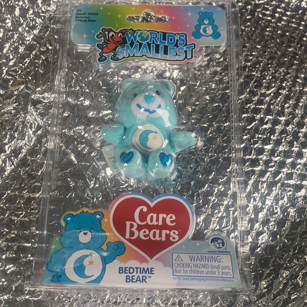 NIB Girl Doll CareBear ONLY tiny carebear in box Harmony Bear